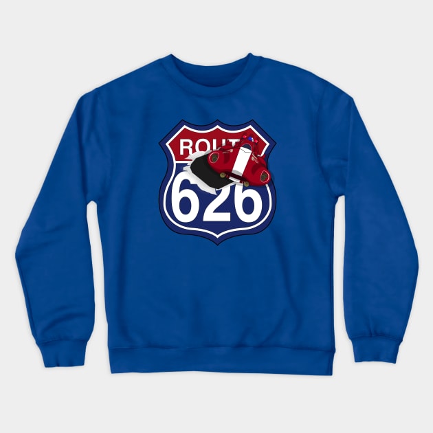 Route 626 Crewneck Sweatshirt by DeepDiveThreads